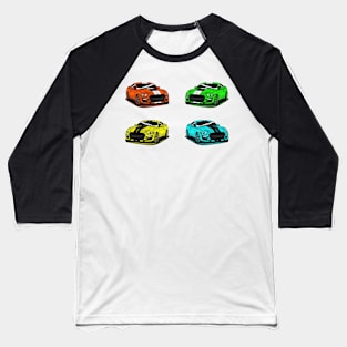 X4 Mustang Shelby GT500 Baseball T-Shirt